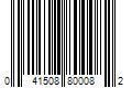 Barcode Image for UPC code 041508800082