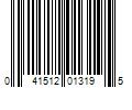 Barcode Image for UPC code 041512013195