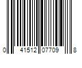 Barcode Image for UPC code 041512077098