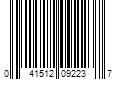 Barcode Image for UPC code 041512092237