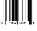 Barcode Image for UPC code 041512138645