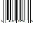 Barcode Image for UPC code 041512156519