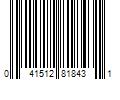 Barcode Image for UPC code 041512818431