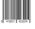 Barcode Image for UPC code 0415201423204