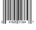 Barcode Image for UPC code 041525013847