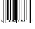 Barcode Image for UPC code 041526113881