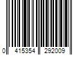 Barcode Image for UPC code 0415354292009