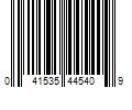 Barcode Image for UPC code 041535445409