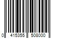 Barcode Image for UPC code 0415355508000