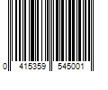 Barcode Image for UPC code 0415359545001