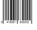 Barcode Image for UPC code 0415361639002