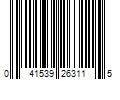 Barcode Image for UPC code 041539263115