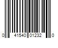 Barcode Image for UPC code 041540012320