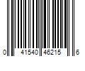 Barcode Image for UPC code 041540462156