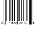 Barcode Image for UPC code 041540894735