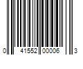 Barcode Image for UPC code 041552000063