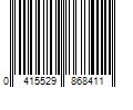 Barcode Image for UPC code 0415529868411