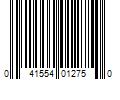 Barcode Image for UPC code 041554012750