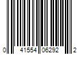 Barcode Image for UPC code 041554062922