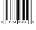 Barcode Image for UPC code 041554064643