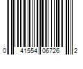 Barcode Image for UPC code 041554067262