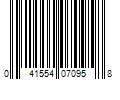 Barcode Image for UPC code 041554070958