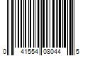 Barcode Image for UPC code 041554080445