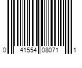 Barcode Image for UPC code 041554080711