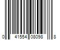 Barcode Image for UPC code 041554080988