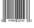 Barcode Image for UPC code 041554220438