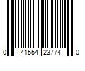 Barcode Image for UPC code 041554237740