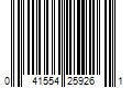 Barcode Image for UPC code 041554259261