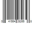 Barcode Image for UPC code 041554282658