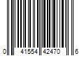 Barcode Image for UPC code 041554424706