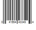 Barcode Image for UPC code 041554433494