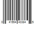 Barcode Image for UPC code 041554433845