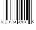 Barcode Image for UPC code 041554453645