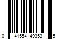 Barcode Image for UPC code 041554493535