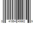 Barcode Image for UPC code 041554499629