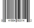 Barcode Image for UPC code 041554503142