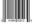 Barcode Image for UPC code 041554505139