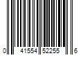 Barcode Image for UPC code 041554522556