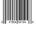 Barcode Image for UPC code 041554541946