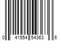 Barcode Image for UPC code 041554543636