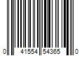 Barcode Image for UPC code 041554543650