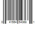 Barcode Image for UPC code 041554543681