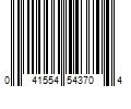 Barcode Image for UPC code 041554543704