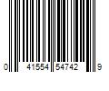 Barcode Image for UPC code 041554547429