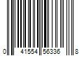 Barcode Image for UPC code 041554563368