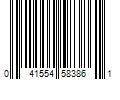 Barcode Image for UPC code 041554583861